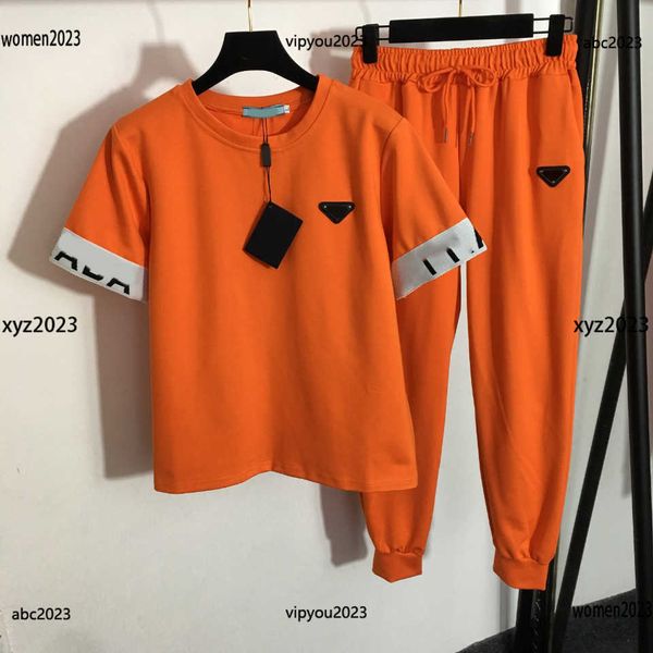 women's tracksuits designer sports suits 2pcs letter woven belt t-shirt and drawstring elastic waistband casual pants may16, Gray
women's tracksuits designer sports suits 2pcs letter woven belt t-shirt and drawstring elastic waistband casual pants may16, Gray