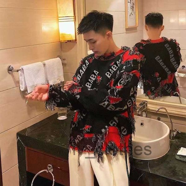 women's fashion sweater designer brand women's ba tattoo autumn/winter round neck stripe long sleeve round neck shirt men's c, White;black
women's fashion sweater designer brand women's ba tattoo autumn/winter round neck stripe long sleeve round neck shirt men's c, White;black