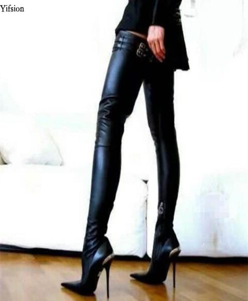 rontic women thigh high boots stiletto high heels boots pointed toe super black night club shoes women plus us size 5151340954
rontic women thigh high boots stiletto high heels boots pointed toe super black night club shoes women plus us size 5151340954