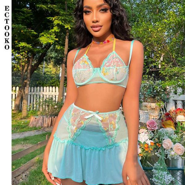 2022 fashion contrast backpack lace underwear perspective mesh skirt 3-pieces set women' green, Red;black
2022 fashion contrast backpack lace underwear perspective mesh skirt 3-pieces set women' green, Red;black