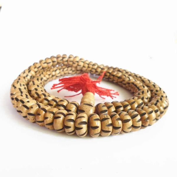 bangle bro869 tibetan prayer beads malas 108 yak bone wheel beads rosary 13x5mm brown and white, Black
bangle bro869 tibetan prayer beads malas 108 yak bone wheel beads rosary 13x5mm brown and white, Black