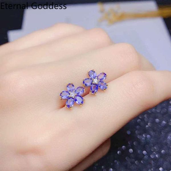stud s925 sterling silver natural tanzanite stud earrings women's blue gemstone delicate stud earrings genuine jewelry earrings, Golden;silver
stud s925 sterling silver natural tanzanite stud earrings women's blue gemstone delicate stud earrings genuine jewelry earrings, Golden;silver