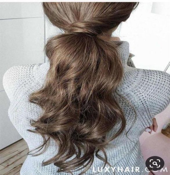 brown wavy ponytail hair extension wraps wet curly human hair pony tail hairpiece clip ins 140g 4colors4778092, Black
brown wavy ponytail hair extension wraps wet curly human hair pony tail hairpiece clip ins 140g 4colors4778092, Black