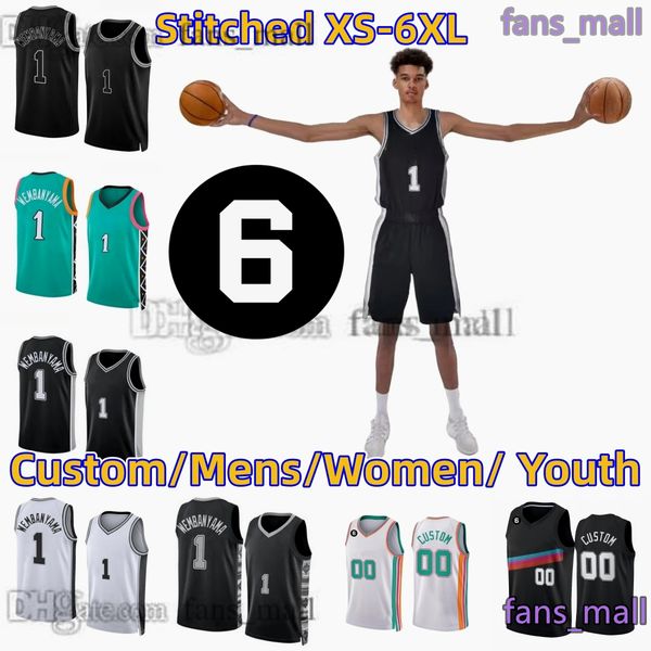 1 victor wembanyama jersey 2023 draft pick no.1 custom stitched basketball jerseys 17 doug mcdermott 4 devonte' graham 22 malaki branha, Black;red
1 victor wembanyama jersey 2023 draft pick no.1 custom stitched basketball jerseys 17 doug mcdermott 4 devonte' graham 22 malaki branha, Black;red