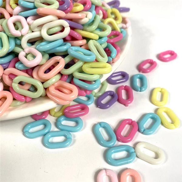 polish 500g approx 2100pcs candy color 9*15mm opening acrylic chain link for diy making necklace earrings jewelry accessories, Blue
polish 500g approx 2100pcs candy color 9*15mm opening acrylic chain link for diy making necklace earrings jewelry accessories, Blue