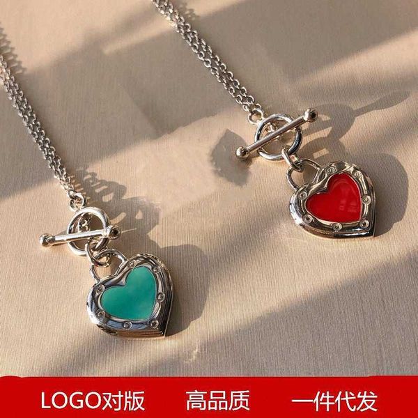 designer's 925 sterling silver love necklace is unforgettable. new versatile fashion heart pendant chain valentine's day gift, Black
designer's 925 sterling silver love necklace is unforgettable. new versatile fashion heart pendant chain valentine's day gift, Black