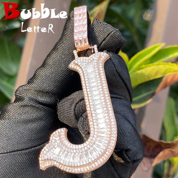necklaces bubble letter initial necklace iced out pendant baguette prong setting micro pave two tone hip hop jewelry for women, Silver
necklaces bubble letter initial necklace iced out pendant baguette prong setting micro pave two tone hip hop jewelry for women, Silver