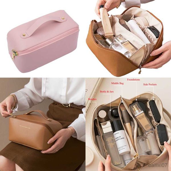 cosmetic bags cases nordic new large leather cosmetics bag portable makeup lipstick holder box water-proof women organizer pouch travel zipl
cosmetic bags cases nordic new large leather cosmetics bag portable makeup lipstick holder box water-proof women organizer pouch travel zipl
