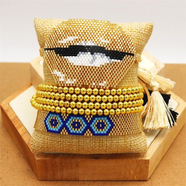 bangle zhongvi miyuki bracelet evil eye bracelet lips pulseras fashion insta jewelry tassel bracelets women gold stainless steel beads, Black
bangle zhongvi miyuki bracelet evil eye bracelet lips pulseras fashion insta jewelry tassel bracelets women gold stainless steel beads, Black