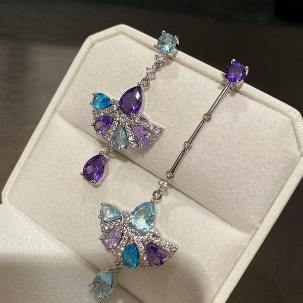 knot blue purple zircon sector tassel butterfly earrings ear studs simplicity temperament fashion women jewelry wedding party, Silver
knot blue purple zircon sector tassel butterfly earrings ear studs simplicity temperament fashion women jewelry wedding party, Silver