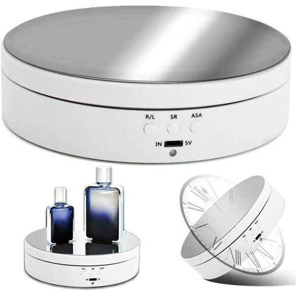 boxes live streaming motorized jewellery 360 degree electric product display turntable rotating display stand, Black;white
boxes live streaming motorized jewellery 360 degree electric product display turntable rotating display stand, Black;white