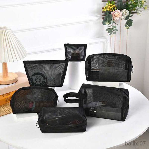cosmetic bags cases black mesh makeup bags for women zipper wash toiletry ake up case organizer girl travel toiletry wash bag pouch kits
cosmetic bags cases black mesh makeup bags for women zipper wash toiletry ake up case organizer girl travel toiletry wash bag pouch kits