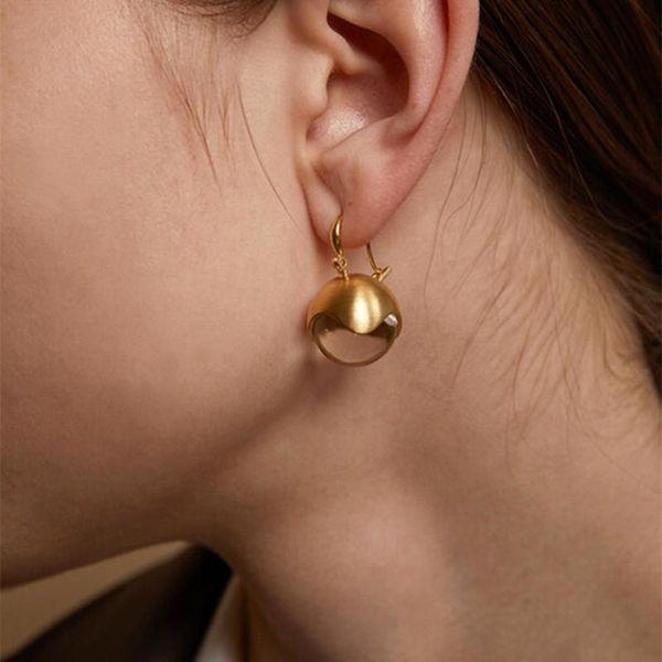 huggie timeless wonder wiredrawing acrylic ball hoops earrings for women jewelry punk designer goth aretes kpop pendientes mujer 2315, Golden;silver
huggie timeless wonder wiredrawing acrylic ball hoops earrings for women jewelry punk designer goth aretes kpop pendientes mujer 2315, Golden;silver