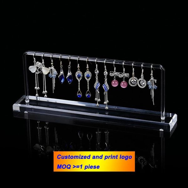 boxes acrylic double row earring stand earring holder bracelet organizer jewellery holders jewelry organizer necklace display rack, Black;white
boxes acrylic double row earring stand earring holder bracelet organizer jewellery holders jewelry organizer necklace display rack, Black;white