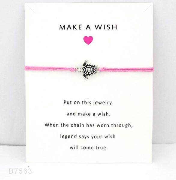 10pcslot make a wish sea turtles tortoise animal antique silver charm bracelets with card adjustable women men jewelry custom col9612939, Golden;silver
10pcslot make a wish sea turtles tortoise animal antique silver charm bracelets with card adjustable women men jewelry custom col9612939, Golden;silver