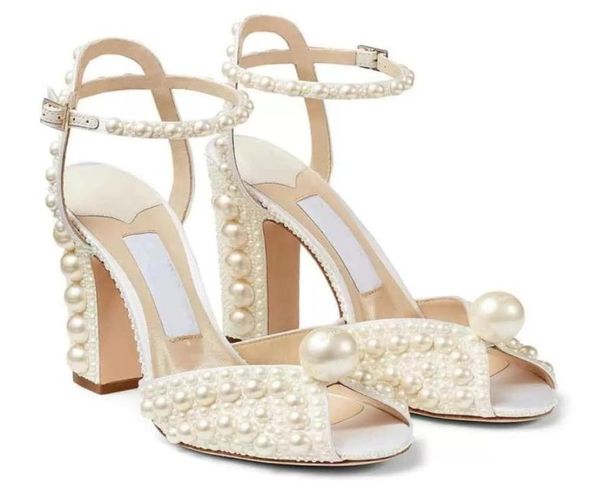 2022 london brands sacora sandals shoes for bidal wedding high heels white pearls leather ankle strap peep toe elegant lady pumps 5896067, Black
2022 london brands sacora sandals shoes for bidal wedding high heels white pearls leather ankle strap peep toe elegant lady pumps 5896067, Black