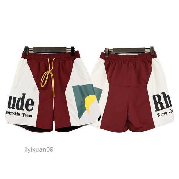 designer shorts rhude summer fashion beach pants men street wear red blue black purple mens short 1 en8s, White;black
designer shorts rhude summer fashion beach pants men street wear red blue black purple mens short 1 en8s, White;black