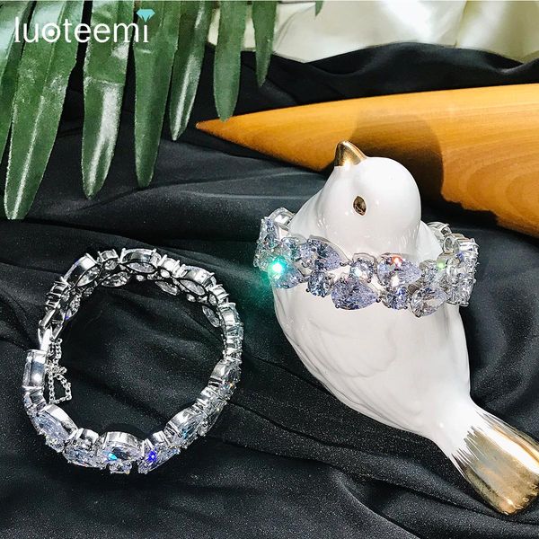 bangle luoteemi shinning rose gold color mona lisa clear zircon bracelet bangles for women clear cz stone pretty jewelry, Black
bangle luoteemi shinning rose gold color mona lisa clear zircon bracelet bangles for women clear cz stone pretty jewelry, Black