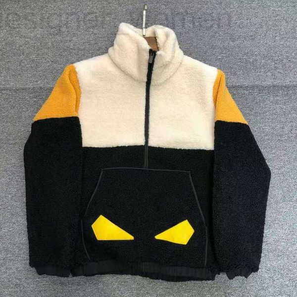 men's jackets designer winter woolen coat mens zipper jacket fd designer wool jackets small monster embroidery pullover coats men women, Black;brown
men's jackets designer winter woolen coat mens zipper jacket fd designer wool jackets small monster embroidery pullover coats men women, Black;brown