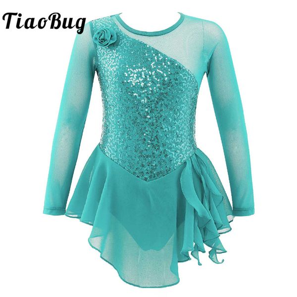 dancewear girls kid sequins gymnastic leotard dress mesh long sleeves stage performance ballet dance figure ice skating dress 230520, Blue
dancewear girls kid sequins gymnastic leotard dress mesh long sleeves stage performance ballet dance figure ice skating dress 230520, Blue