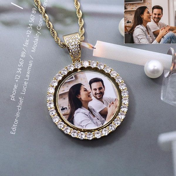 necklaces 3mm rope chain custom made p pendants necklaces cubic zircon rotatable round necklaces double sided collier big size gifts, Silver
necklaces 3mm rope chain custom made p pendants necklaces cubic zircon rotatable round necklaces double sided collier big size gifts, Silver