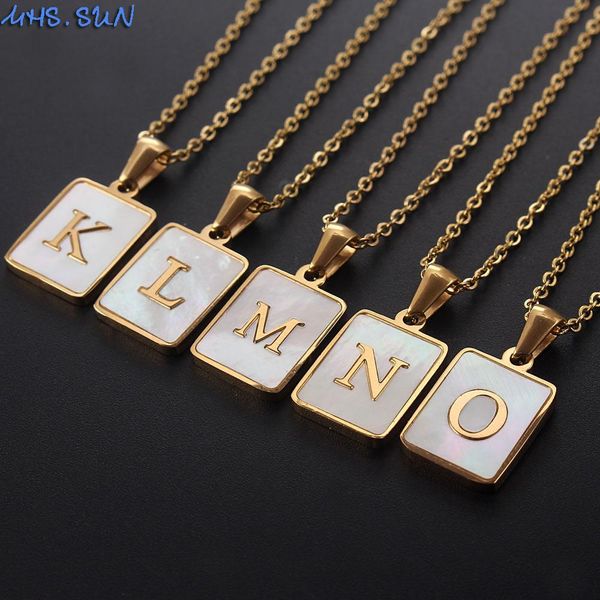 necklaces mhs.sun new arrival square shell 26 letter pendant necklace stainless steel chain jewelry for women alphabet necklace 26pcs gift, Silver
necklaces mhs.sun new arrival square shell 26 letter pendant necklace stainless steel chain jewelry for women alphabet necklace 26pcs gift, Silver