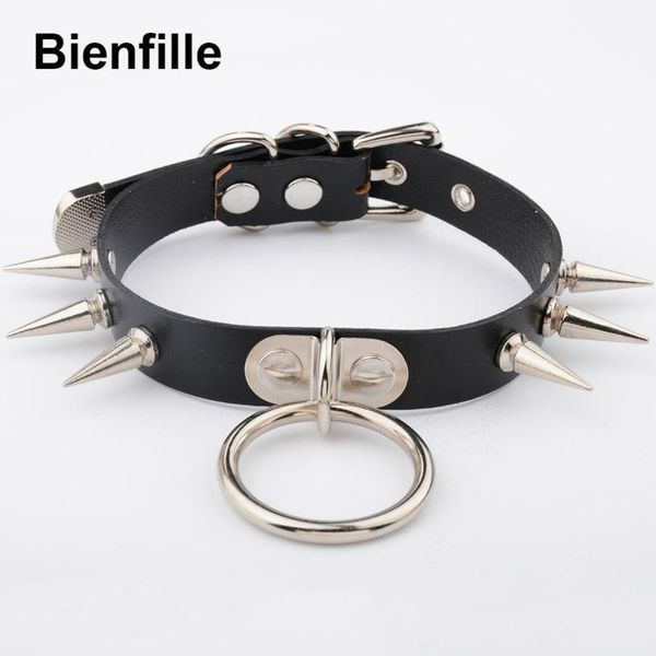necklaces gothic kawaii first layer genuine leather choker o round spikes rivet handmade punk spiked collar fetish buckle necklace, Silver
necklaces gothic kawaii first layer genuine leather choker o round spikes rivet handmade punk spiked collar fetish buckle necklace, Silver