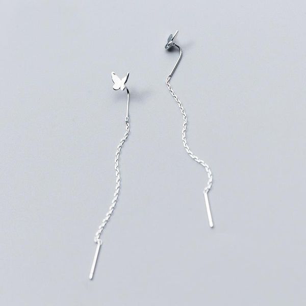 knot ceb7 100% real 925 sterling silver butterfly long tassel earrings cute threader earrings pull through earrings for women girls
knot ceb7 100% real 925 sterling silver butterfly long tassel earrings cute threader earrings pull through earrings for women girls