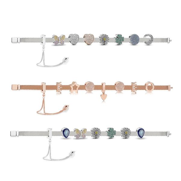 bangle s925 silver color bracelet set diy bracelet with charms luxury original charms women bracelet jewelry gifts for women, Black
bangle s925 silver color bracelet set diy bracelet with charms luxury original charms women bracelet jewelry gifts for women, Black