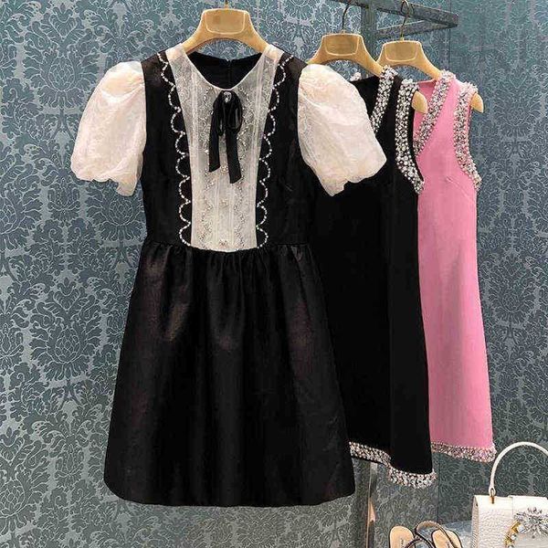 basic & casual dresses designer bdress bubble sleeve beaded diamond black slim princess skirt nail bead new summer style uu2t, Black;gray
basic & casual dresses designer bdress bubble sleeve beaded diamond black slim princess skirt nail bead new summer style uu2t, Black;gray