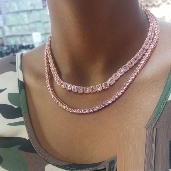 necklaces 2022 iced out sparking bling white pink square cubic zirconia cluster necklaces for women geometric wedding new fashion jewelry, Silver
necklaces 2022 iced out sparking bling white pink square cubic zirconia cluster necklaces for women geometric wedding new fashion jewelry, Silver