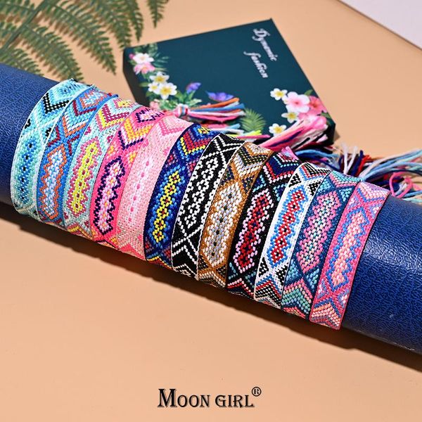 bangle 12pcs/lot handmade friendship bracelet for women bohemian boho weave macrame adjustables charm bracelets moon girl design, Black
bangle 12pcs/lot handmade friendship bracelet for women bohemian boho weave macrame adjustables charm bracelets moon girl design, Black