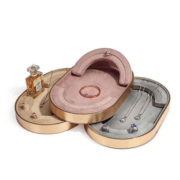 boxes new jewelry tray metal ring necklace tray display jewelry display tray receive jewelry tray spot, Black;white
boxes new jewelry tray metal ring necklace tray display jewelry display tray receive jewelry tray spot, Black;white