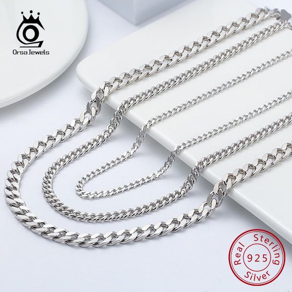 necklaces orsa jewels s925 silver 3.6mm punk necklace for men women curb cuban link chain chokers vintage punk boy male jewelry gifts sc36
necklaces orsa jewels s925 silver 3.6mm punk necklace for men women curb cuban link chain chokers vintage punk boy male jewelry gifts sc36