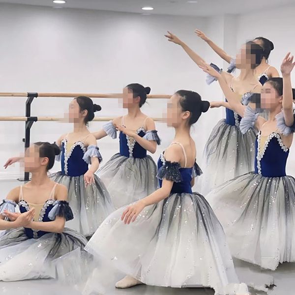 dancewear long tutu professional white swan lake ballet costume ballet tutu ballet dresses performance dancewear 230520, Blue
dancewear long tutu professional white swan lake ballet costume ballet tutu ballet dresses performance dancewear 230520, Blue