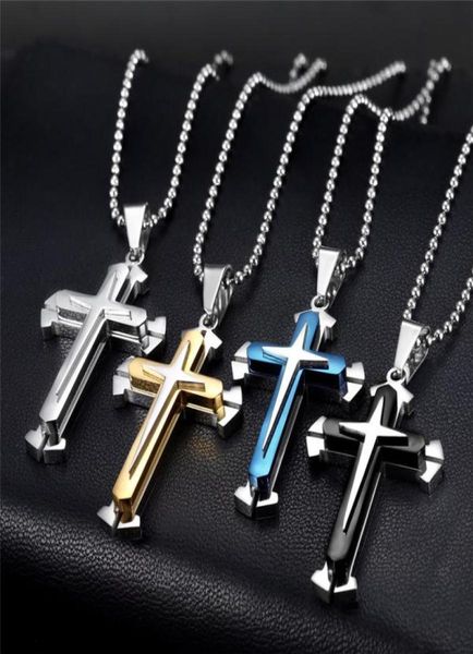 selling stainless steel chain 3 layer knight cross silver gold black color mens necklace pendant jewelry gifts1682712
selling stainless steel chain 3 layer knight cross silver gold black color mens necklace pendant jewelry gifts1682712