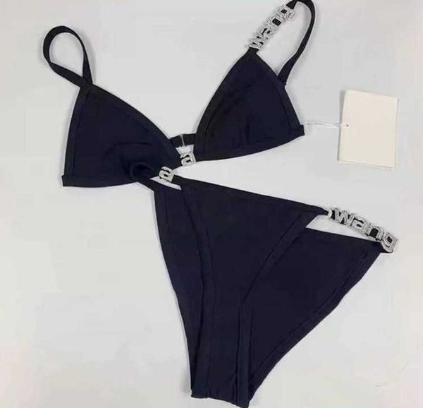 wonmen designer aw dawangjia 23 spring and summer new crystal letter decorative wang bikini rimless underwear swimsuit set new high end 607e, White;black
wonmen designer aw dawangjia 23 spring and summer new crystal letter decorative wang bikini rimless underwear swimsuit set new high end 607e, White;black