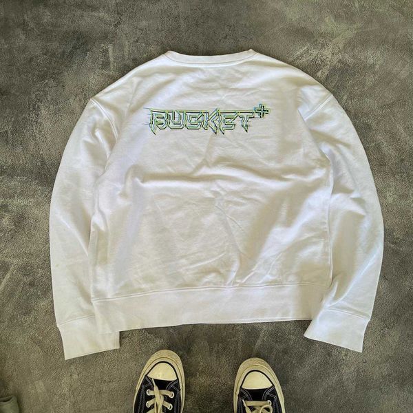 letter chuangyu overlapping printing round neck sweater oversize small high street fashion brand ins fashion men's and women's sty, White
letter chuangyu overlapping printing round neck sweater oversize small high street fashion brand ins fashion men's and women's sty, White