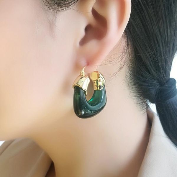 knot brass with 18k gold resin statement hoop earrings women jewelry punk party gown runway korean japan, Silver
knot brass with 18k gold resin statement hoop earrings women jewelry punk party gown runway korean japan, Silver
