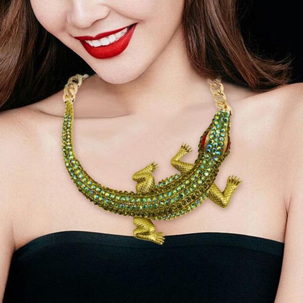 necklaces choker necklace women fashion popular exaggerated necklace with noble crocodile clavicle chain necklace unusual choker, Silver
necklaces choker necklace women fashion popular exaggerated necklace with noble crocodile clavicle chain necklace unusual choker, Silver