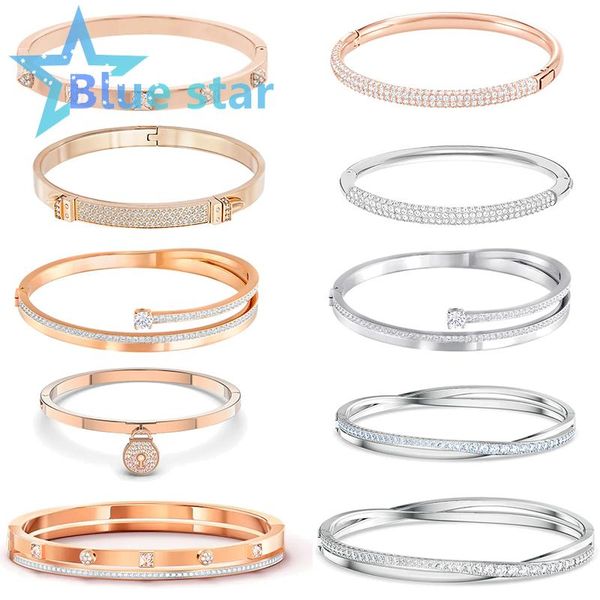 bangle swa christmas gifts for new year 2022 trends women's jewelry store austrian crystal jewelry 16.5cm and 18.5cm bracelets, Black
bangle swa christmas gifts for new year 2022 trends women's jewelry store austrian crystal jewelry 16.5cm and 18.5cm bracelets, Black