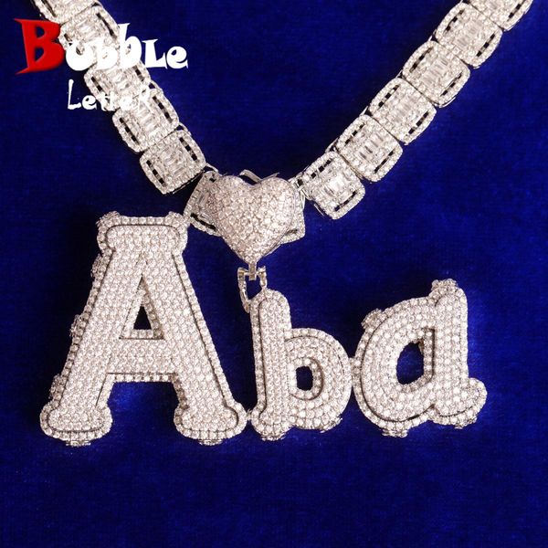 necklaces bubble letter custom name necklace for women personalized pendants rapper iced out charms real gold plated hip hop jewelry, Silver
necklaces bubble letter custom name necklace for women personalized pendants rapper iced out charms real gold plated hip hop jewelry, Silver