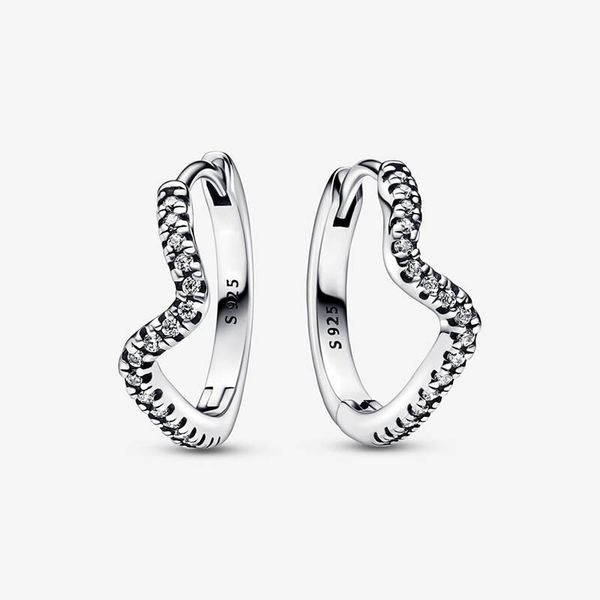 sparkling wave hoop earrings for pandora authentic sterling silver wedding eearring set designer jewelry for women crystal diamond earring w, Golden;silver
sparkling wave hoop earrings for pandora authentic sterling silver wedding eearring set designer jewelry for women crystal diamond earring w, Golden;silver