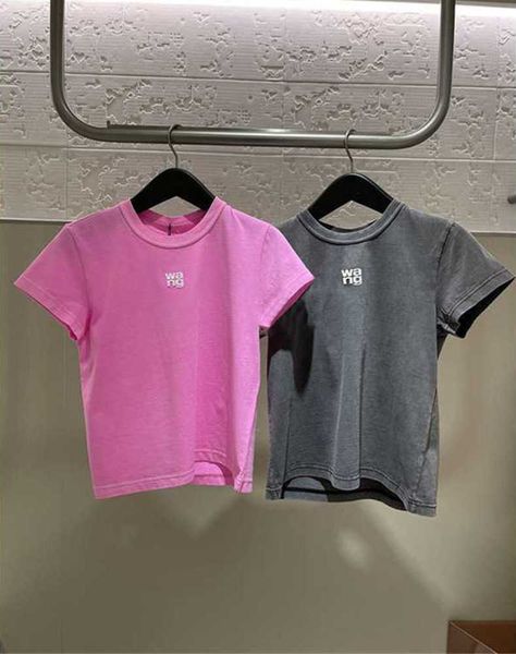 aw king 2023 spring designer summer new women's cotton foam letter printing wang old short-sleeved t-shirt new high end 68ess, White
aw king 2023 spring designer summer new women's cotton foam letter printing wang old short-sleeved t-shirt new high end 68ess, White