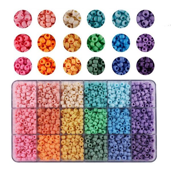 polish 2600pcs acrylic barrel pony beads sets 18 colors rainbow color pony beads with elastic string jewelry making set diy bead kit, Blue
polish 2600pcs acrylic barrel pony beads sets 18 colors rainbow color pony beads with elastic string jewelry making set diy bead kit, Blue