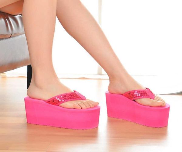 women beach flip flops summer super high shoes woman slip on wedges sandals bling style female fashion slides slippers sh041101 a08787704, Black
women beach flip flops summer super high shoes woman slip on wedges sandals bling style female fashion slides slippers sh041101 a08787704, Black