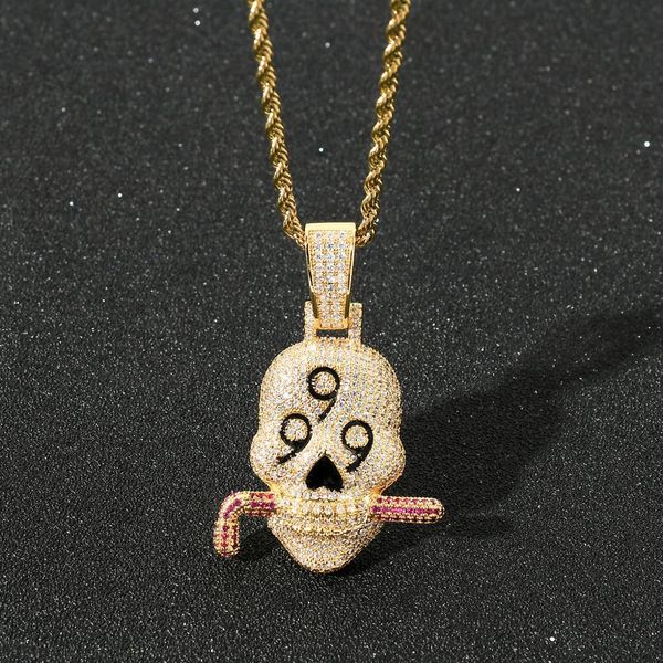 necklaces hip hop men necklace juice wrld 999 skull copper 24k gold plated micro pave choker necklace cz stone iced out pendant necklaces, Silver
necklaces hip hop men necklace juice wrld 999 skull copper 24k gold plated micro pave choker necklace cz stone iced out pendant necklaces, Silver