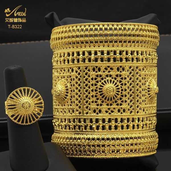 bangle aniid new dubai gold color wide bangle with ring for women african luxury nigerian bridal wedding engagement jewelry gifts, Black
bangle aniid new dubai gold color wide bangle with ring for women african luxury nigerian bridal wedding engagement jewelry gifts, Black