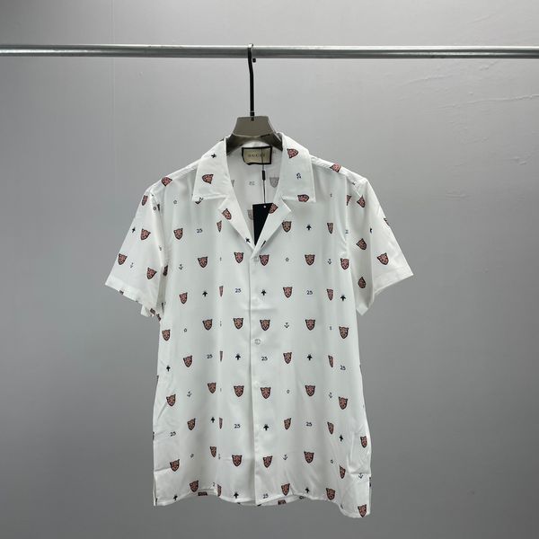 men's designer shirt summer short sleeve casual button up shirt printed bowling shirt beach style breathable t-shirt clothing #93, White;black
men's designer shirt summer short sleeve casual button up shirt printed bowling shirt beach style breathable t-shirt clothing #93, White;black