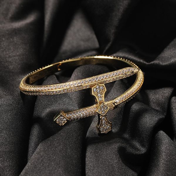 bangle scooya new european and american sword of justice bracelet with full zircon bracelet for men and women hip hop bracelet jewelry, Black
bangle scooya new european and american sword of justice bracelet with full zircon bracelet for men and women hip hop bracelet jewelry, Black